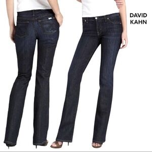 David Kahn Jeans Lauren Straight Leg Size 6
